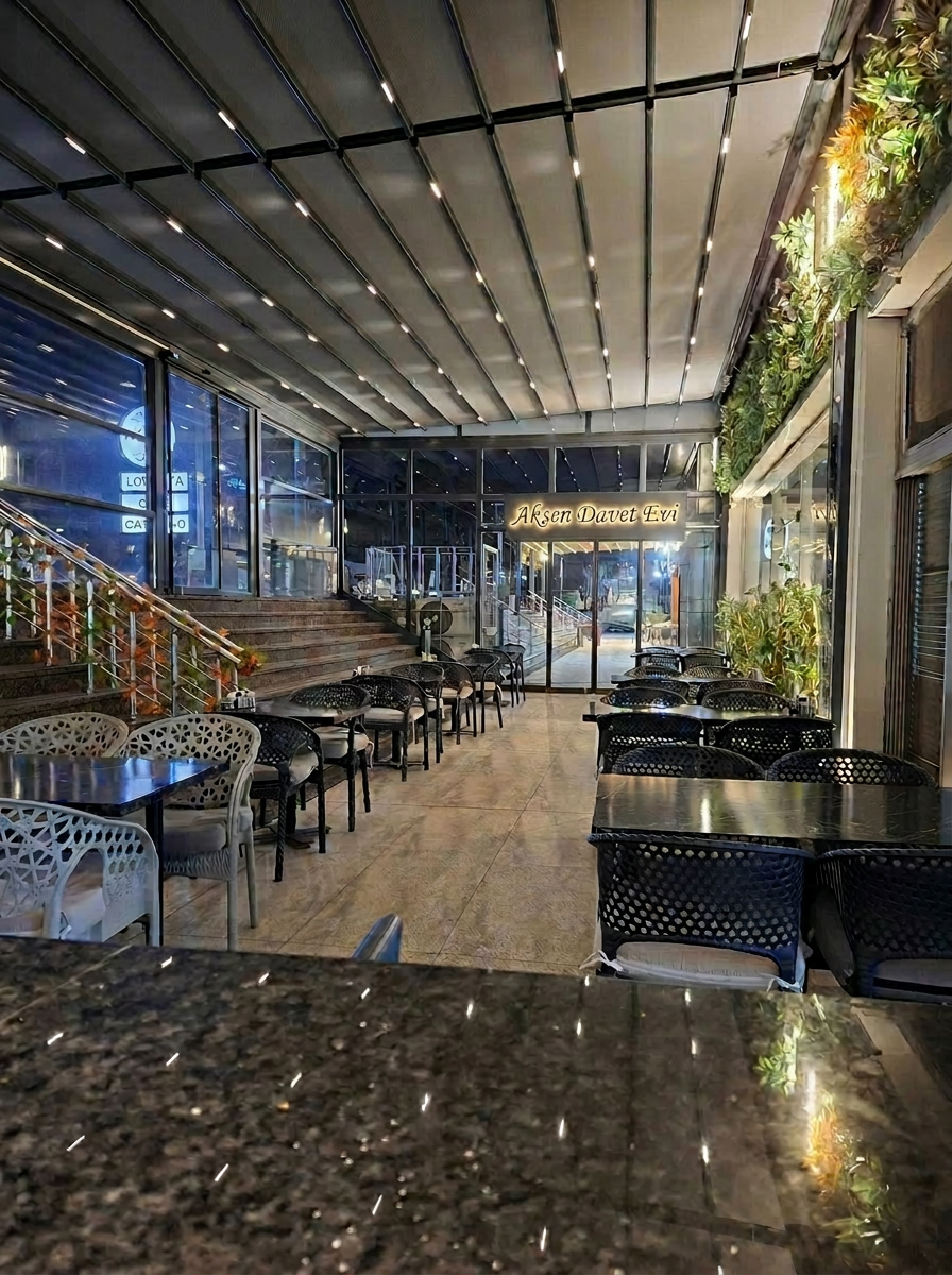 Akşen Davet Evi salon girişi